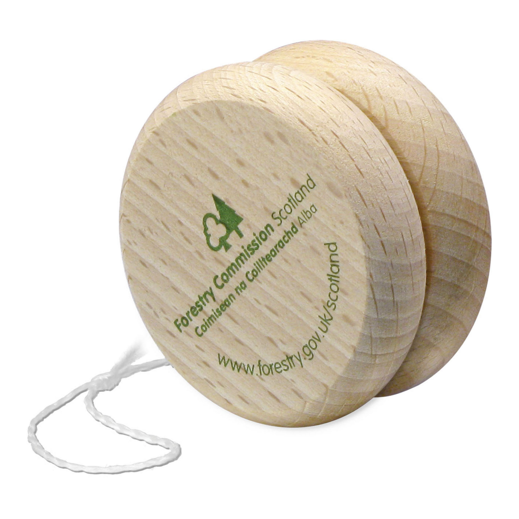 Yoyo en bois certifié durable ARBRE A BULLES.PRO, 100 objets médias